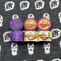 Coming4Headz & Daily Meadows - Grape Gas 70u-149u Fresh Press Rosin (2g)