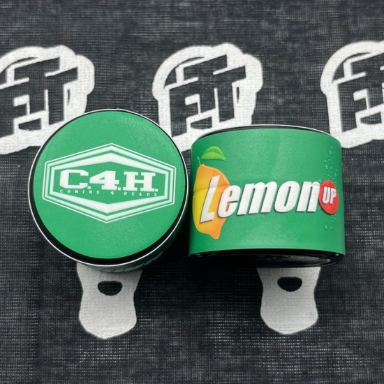 Coming4Headz & Mr. Kushington - Lemon Up 70u-149u Fresh Press Rosin (1g) - text for pricing