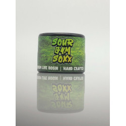 Feel Good & Stinky Farmz - Sour Gym Soxx 70u-120u Cold Cured Rosin (2g)