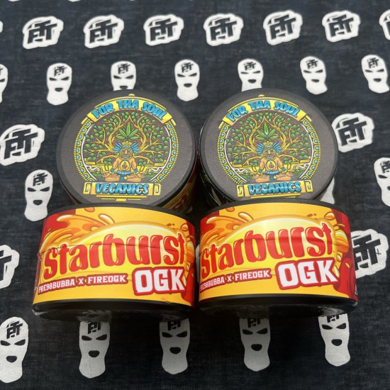 For Tha Soul Veganics - Starburst OG - text for pricing