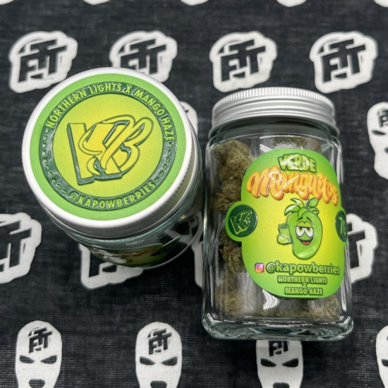 Kapow Berries - Verde Manguitos (Northern Lights x Mango Haze) Kapow Berries - Verde Manguitos (Northern Lights x Mango Haze)