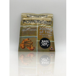 POWERplant! by SUPERCHILL & Hash Era - Limited Edition Ginger Fruit Chew Edibles (200mg)
