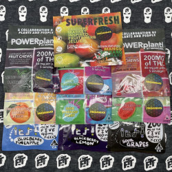 POWERplant! by SUPERCHILL & Trichadelics - Lychee Fruit Chew Edibles (200mg)